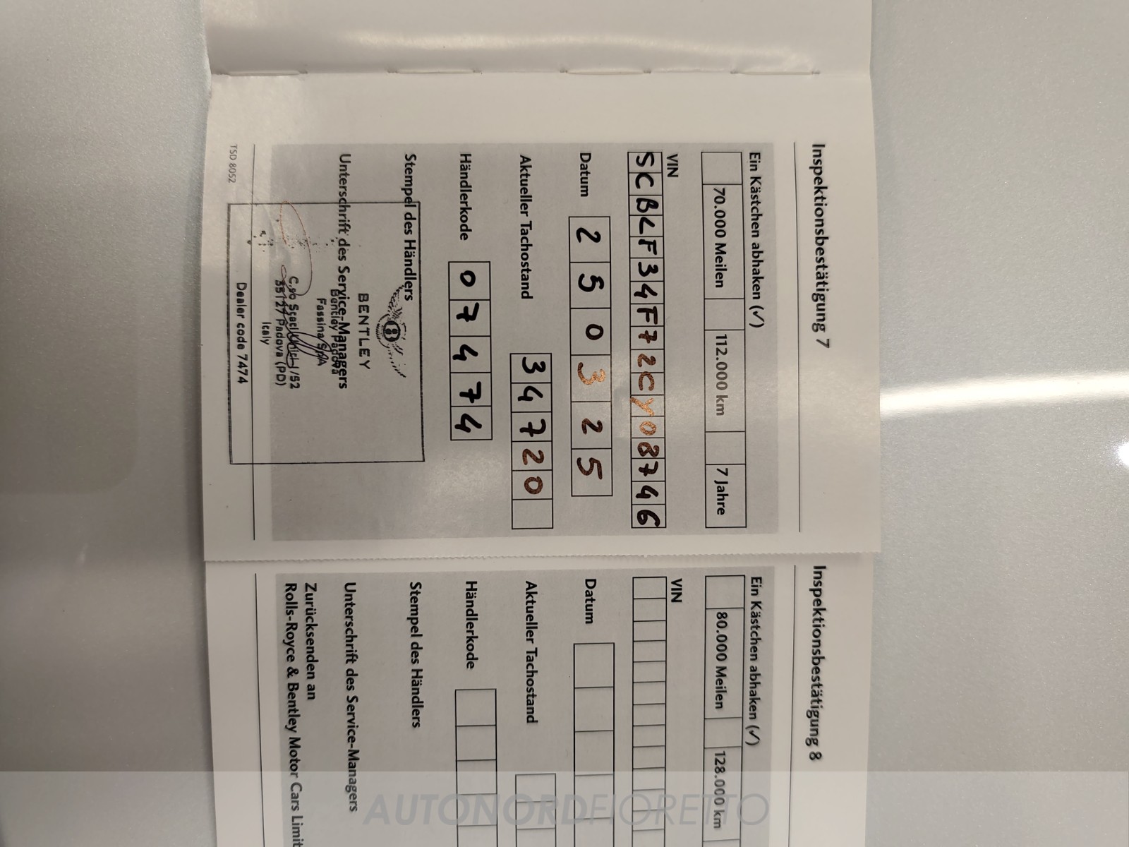 AUTONORD Bentley Arnage